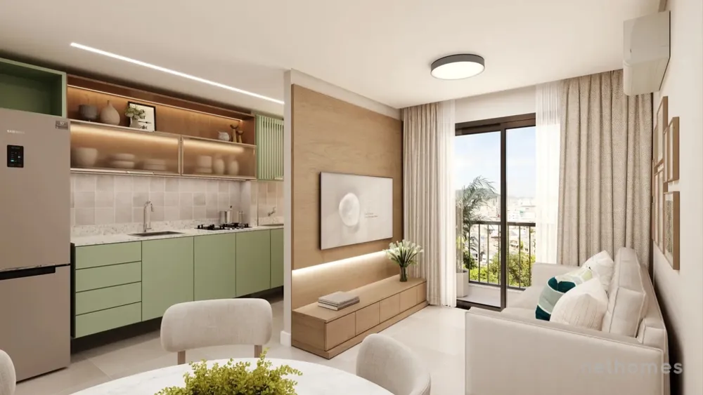 Apartamento, 2 quartos, 43 m² - Foto 3