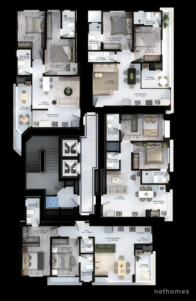 Apartamento, 1 quarto, 67 m² - Foto 8