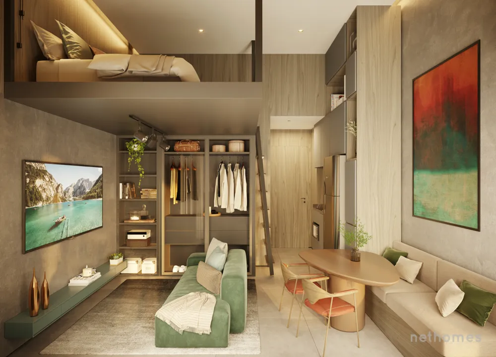 Apartamento, 1 quarto, 36 m² - Foto 6