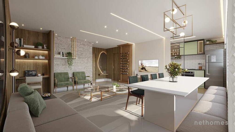 Apartamento à venda com 3 quartos, 110m² - Foto 1