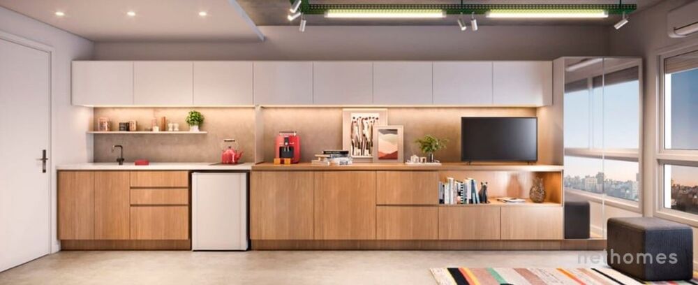 Apartamento à venda com 1 quarto, 24m² - Foto 2