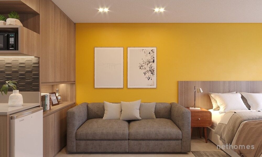 Apartamento Lançamentos com 1 quarto, 50m² - Foto 3
