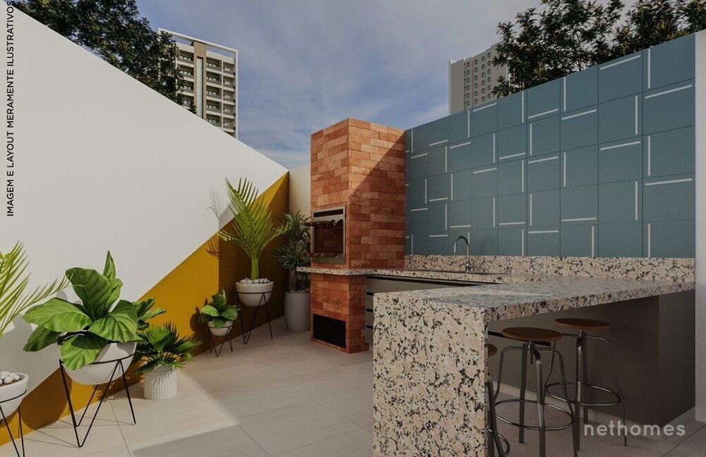 Cobertura Lançamentos com 2 quartos, 72m² - Foto 8