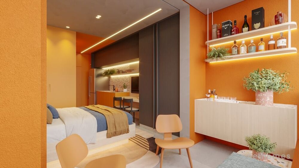 Apartamento, 1 quarto, 44 m² - Foto 5