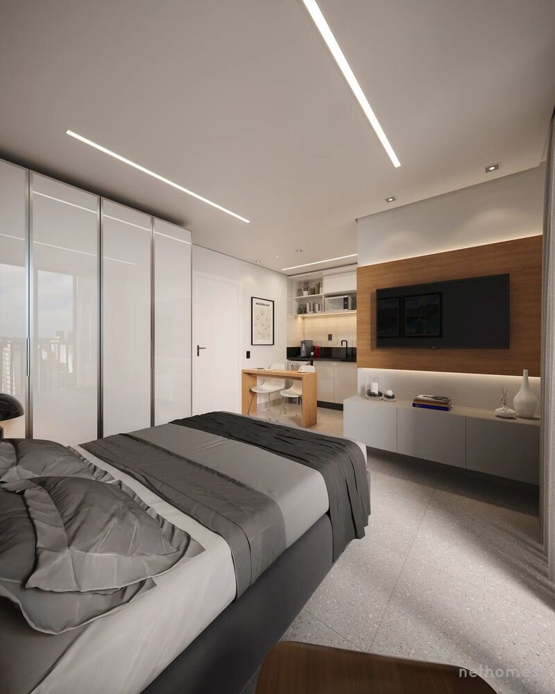 Apartamento Lançamentos com 1 quarto, 32m² - Foto 2