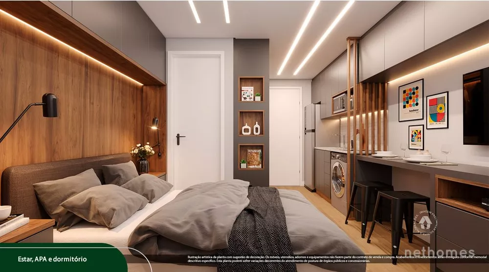 Apartamento Lançamentos com 2 quartos, 35m² - Foto 4