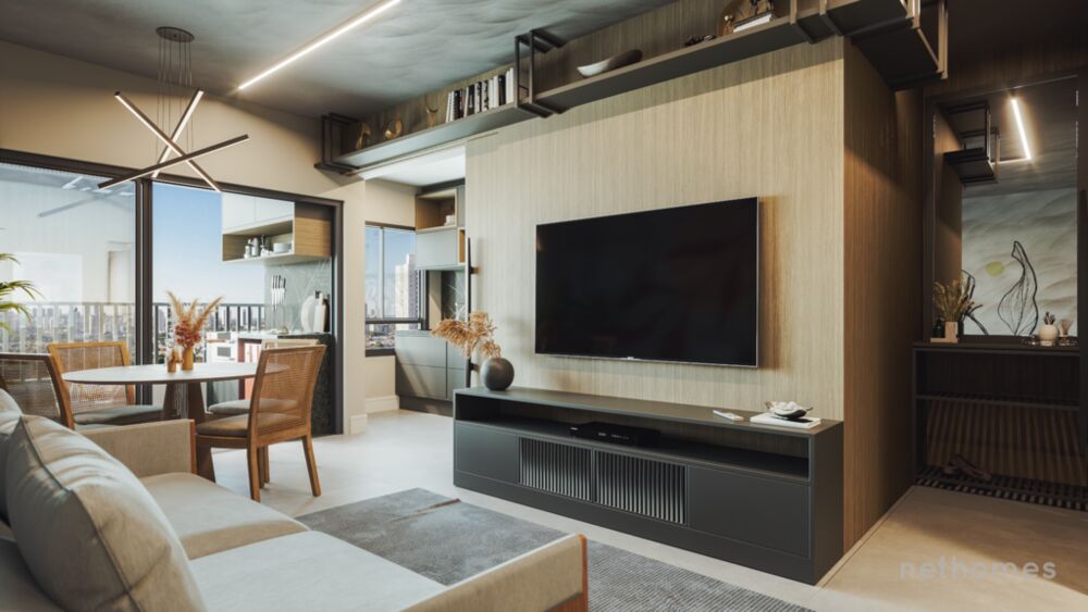 Apartamento Lançamentos com 3 quartos, 83m² - Foto 3