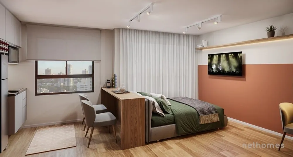 Apartamento, 1 quarto, 33 m² - Foto 3