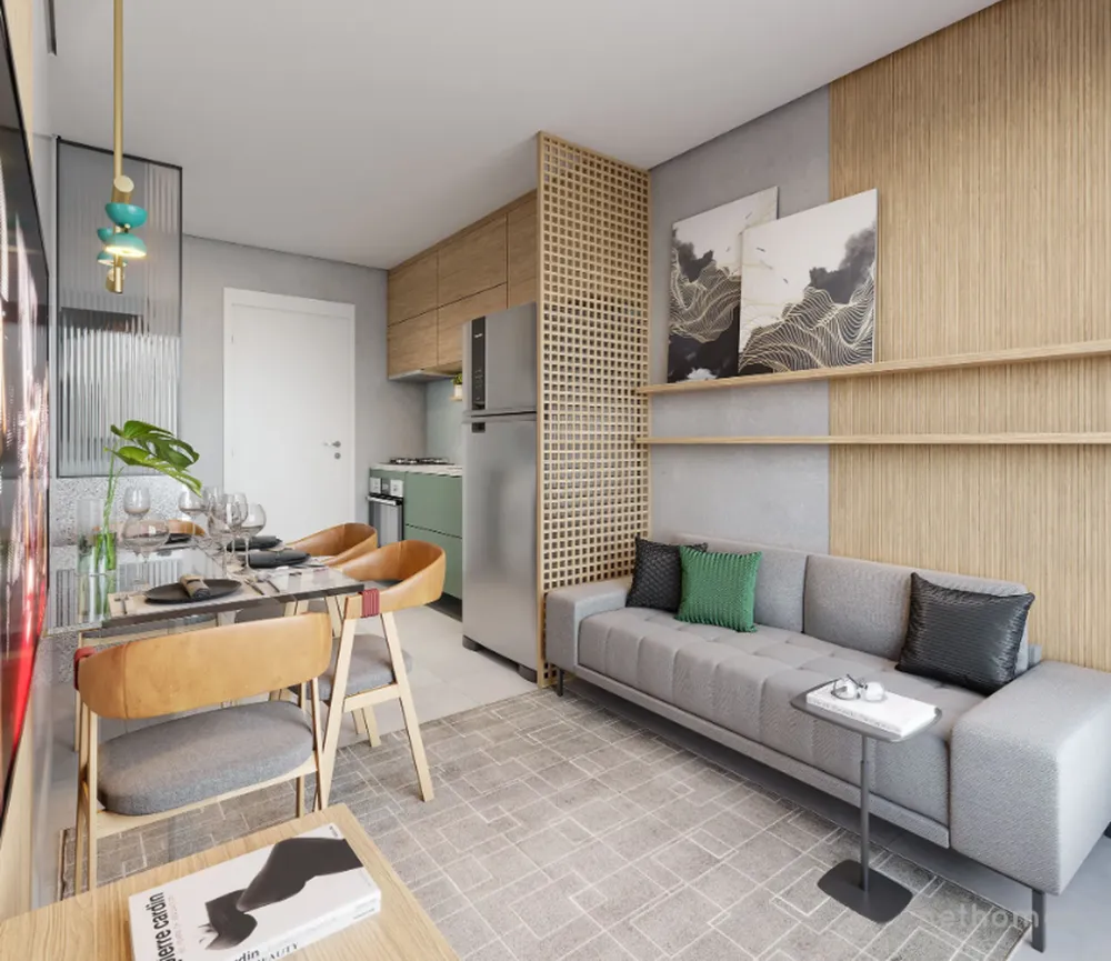 Apartamento, 2 quartos, 31 m² - Foto 1