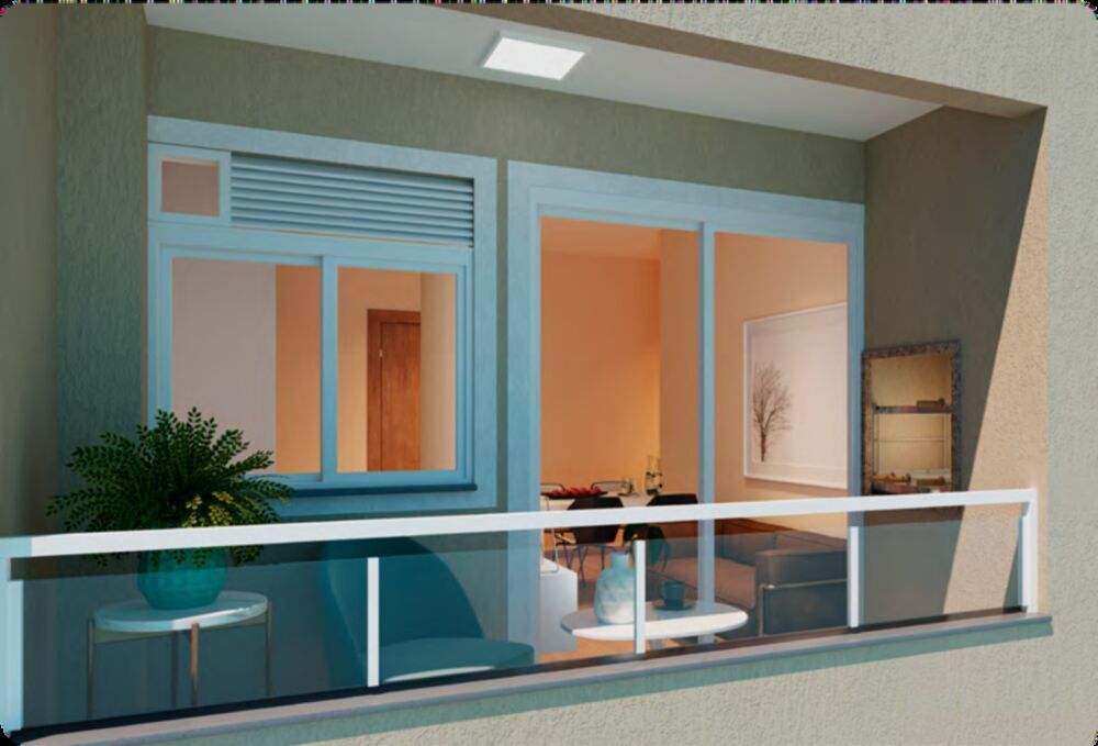 Apartamento Lançamentos com 1 quarto, 39m² - Foto 3