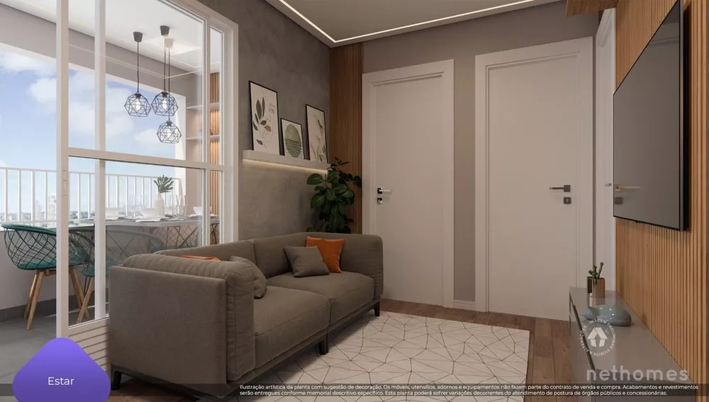 Apartamento Lançamentos com 2 quartos, 35m² - Foto 7