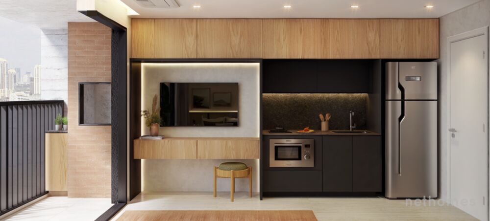 Apartamento, 1 quarto, 22 m² - Foto 1