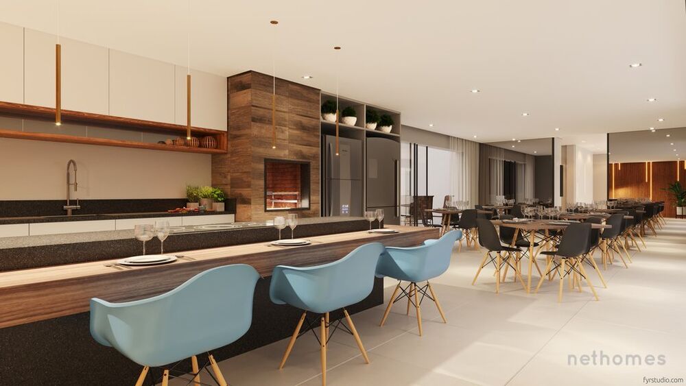 Apartamento à venda com 1 quarto, 39m² - Foto 2