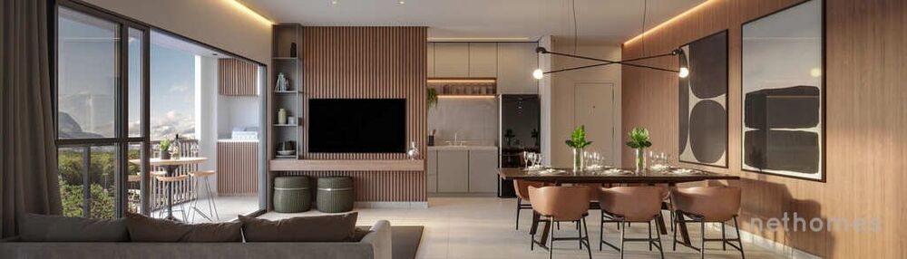 Apartamento Lançamentos com 3 quartos, 117m² - Foto 2