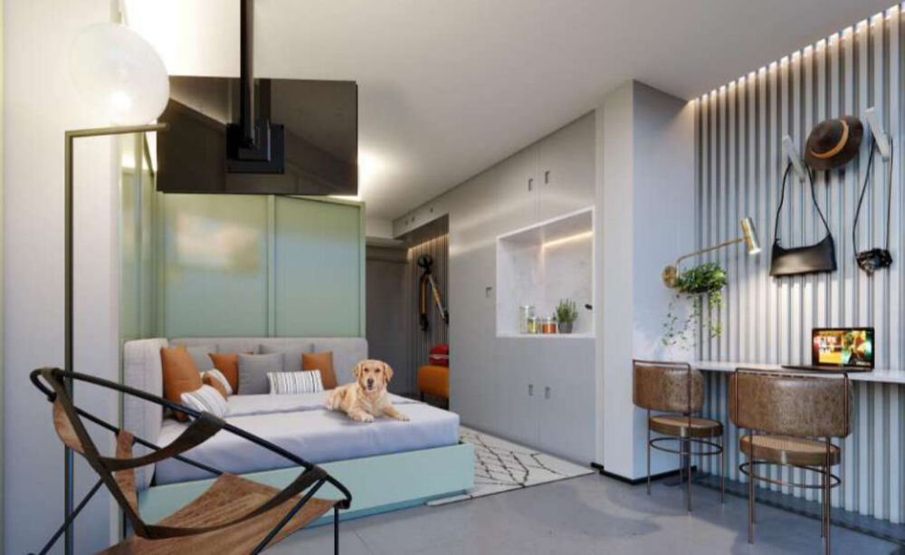 Apartamento, 1 quarto, 23 m² - Foto 1