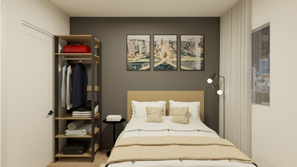 Apartamento à venda com 1 quarto, 24m² - Foto 1