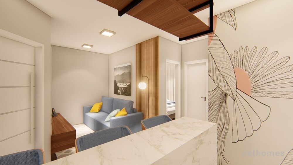 Apartamento, 2 quartos, 45 m² - Foto 2