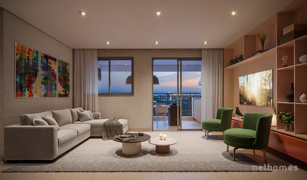 Apartamento, 2 quartos, 66 m² - Foto 2