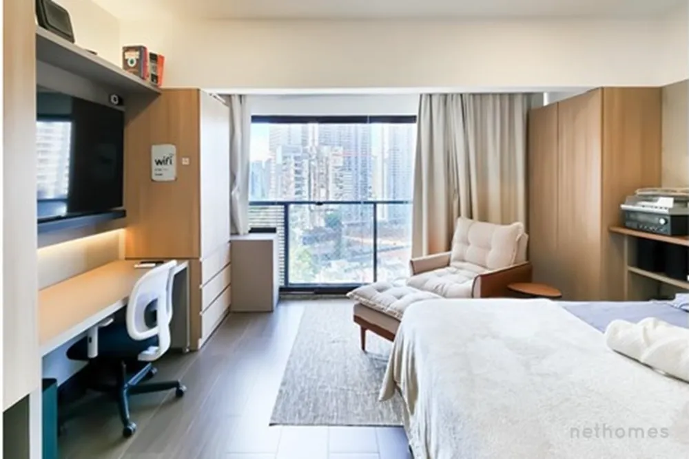 Apartamento, 1 quarto, 27 m² - Foto 2