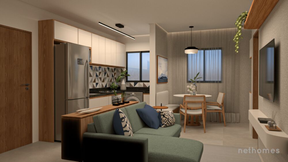 Apartamento, 2 quartos, 44 m² - Foto 4