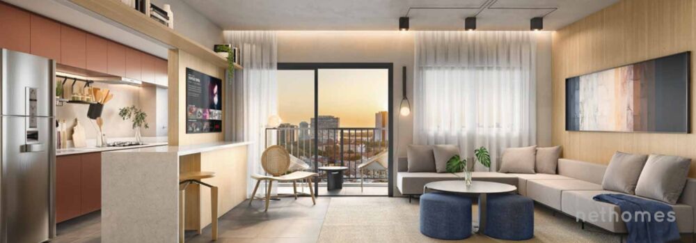 Apartamento, 1 quarto, 28 m² - Foto 1