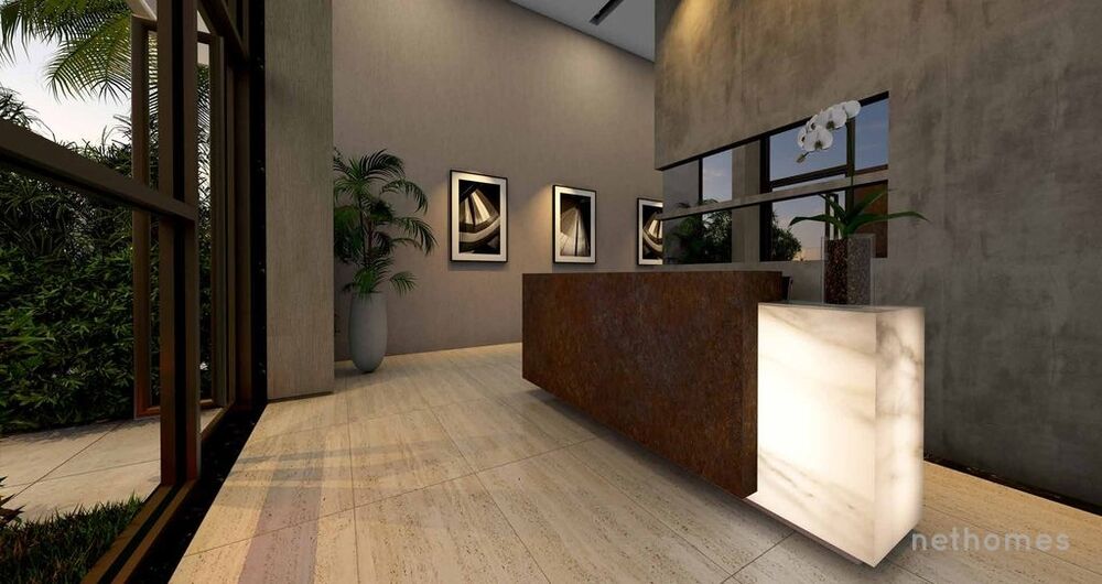 Apartamento à venda com 1 quarto, 52m² - Foto 3