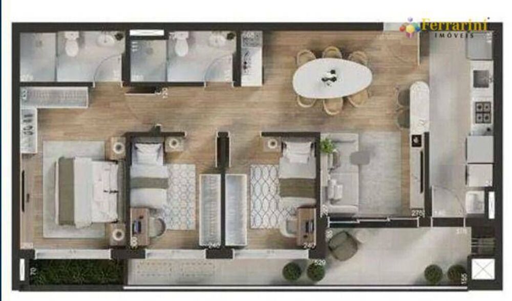 Apartamento, 3 quartos, 136 m² - Foto 11