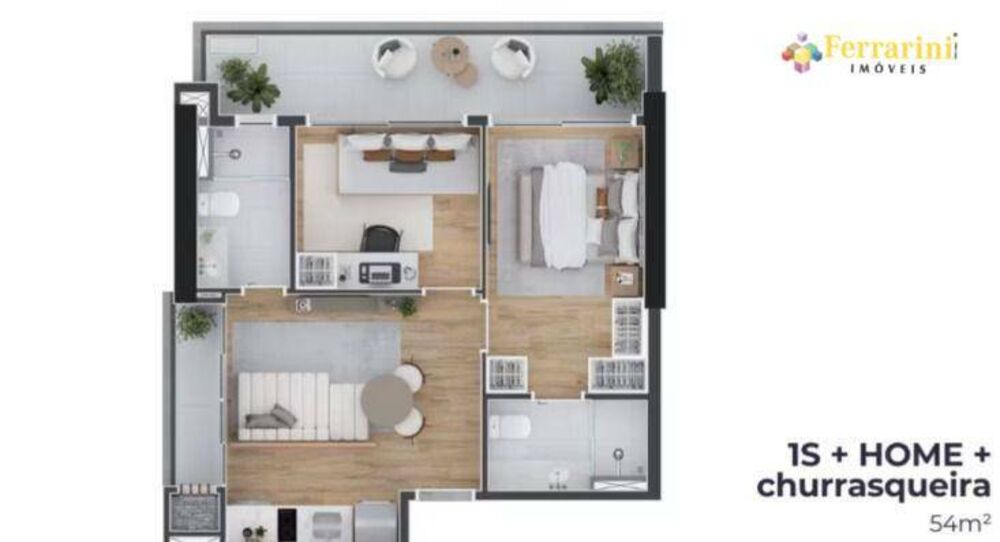 Kitnet-Studio, 28 m² - Foto 10