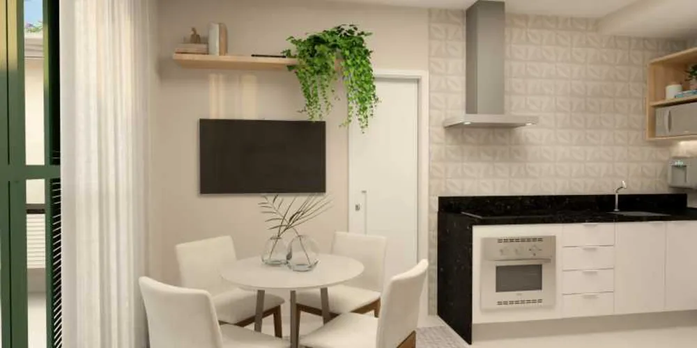 Apartamento, 1 quarto, 58 m² - Foto 2