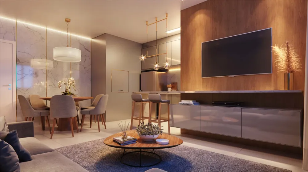 Apartamento, 2 quartos, 77 m² - Foto 3