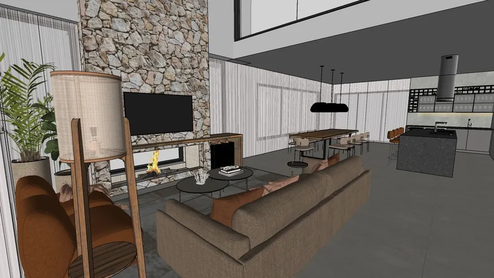 Casa, 4 quartos, 282 m² - Foto 1