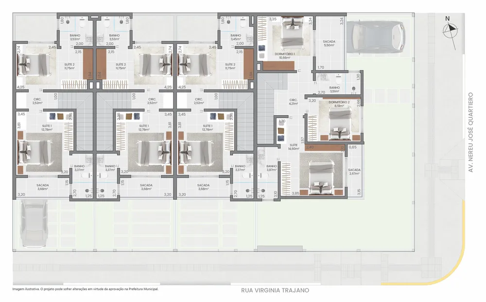 Apartamento, 2 quartos, 98 m² - Foto 6