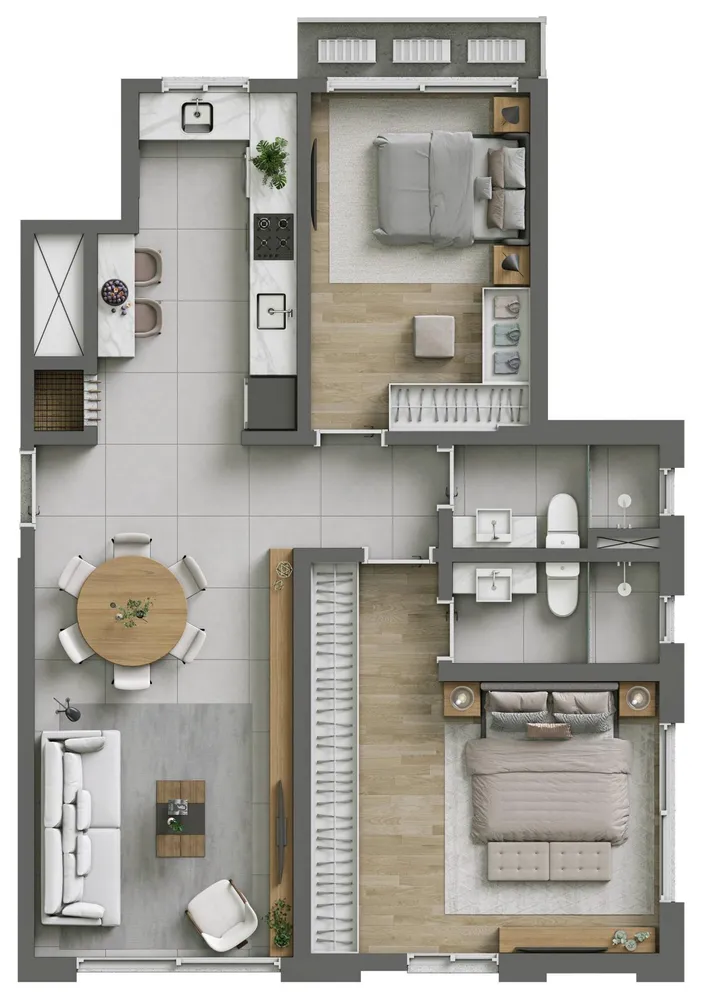 Apartamento, 3 quartos, 102 m² - Foto 11