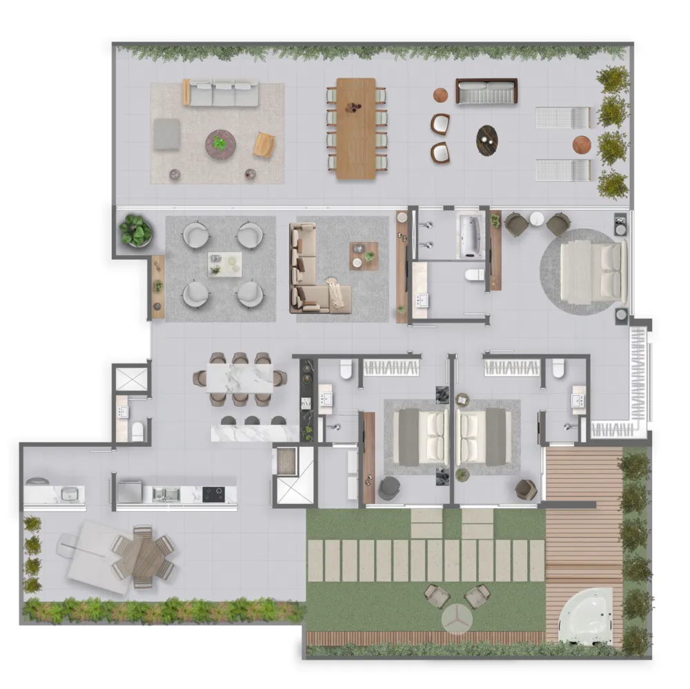 Apartamento, 3 quartos, 200 m² - Foto 15
