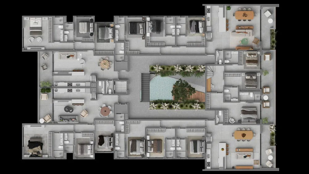 Cobertura, 3 quartos, 194 m² - Foto 13