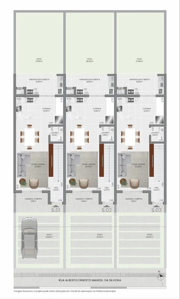 Apartamento, 2 quartos, 120 m² - Foto 3