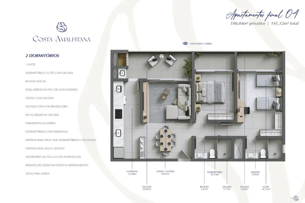 Apartamento, 2 quartos, 110 m² - Foto 4