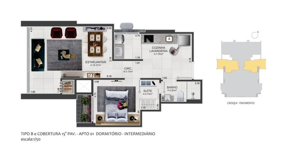 Apartamento, 3 quartos, 84 m² - Foto 4