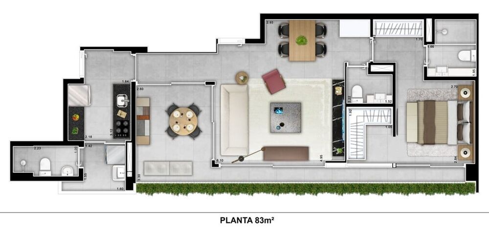 Apartamento, 3 quartos, 252 m² - Foto 8