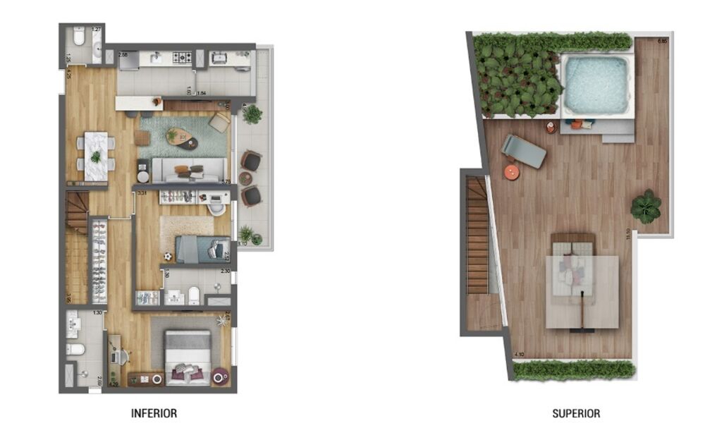 Cobertura, 3 quartos, 254 m² - Foto 10