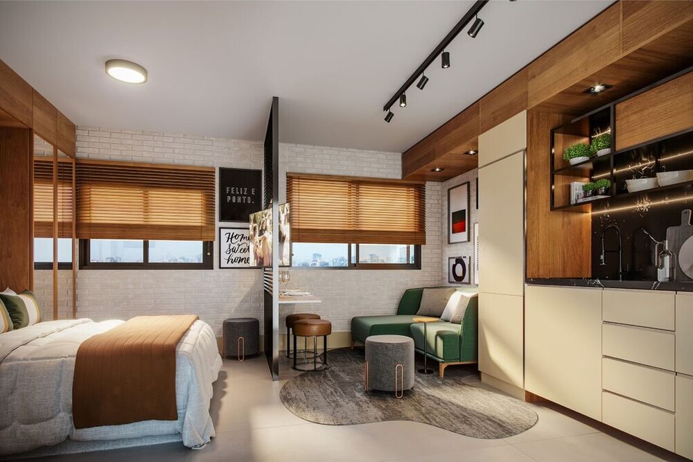 Apartamento, 1 quarto, 24 m² - Foto 3