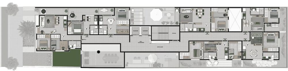 Apartamento, 1 quarto, 34 m² - Foto 22