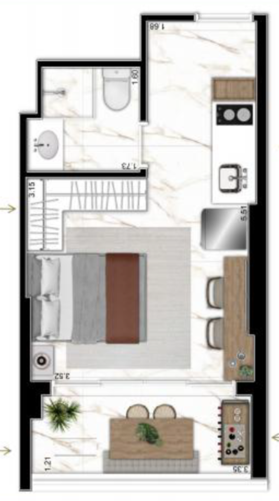 Apartamento, 3 quartos, 144 m² - Foto 3