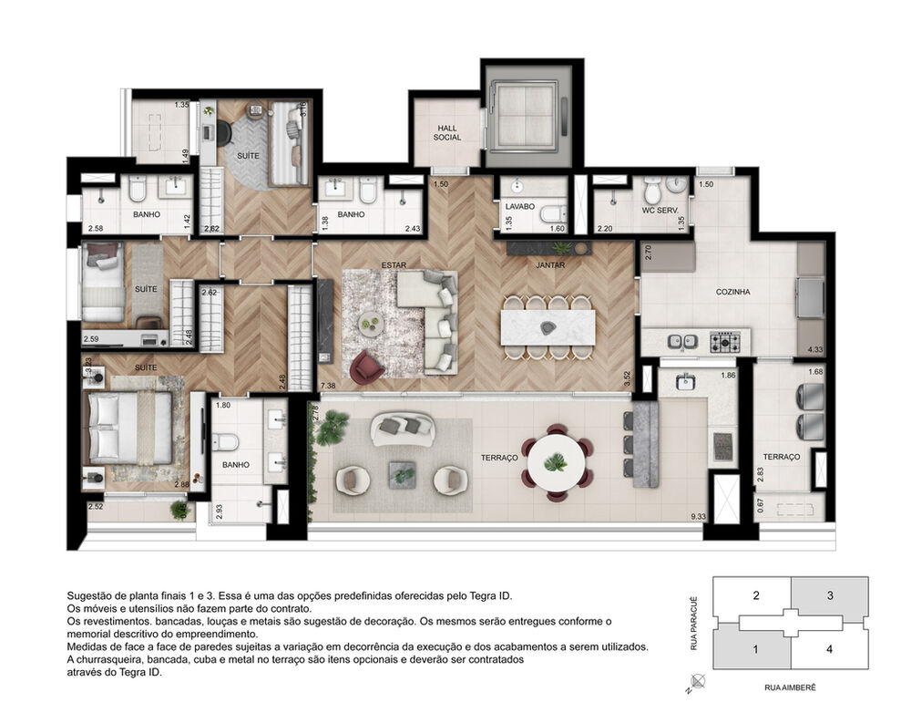 Apartamento, 4 quartos, 157 m² - Foto 8