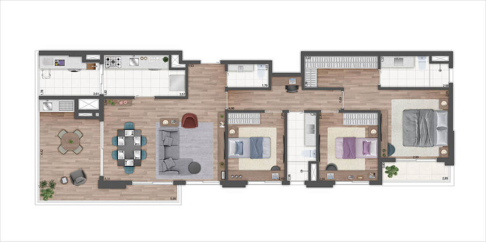 Apartamento à venda com 3 quartos, 109m² - Foto 11