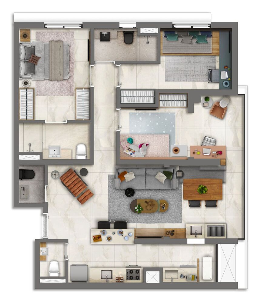 Apartamento, 1 quarto, 23 m² - Foto 10