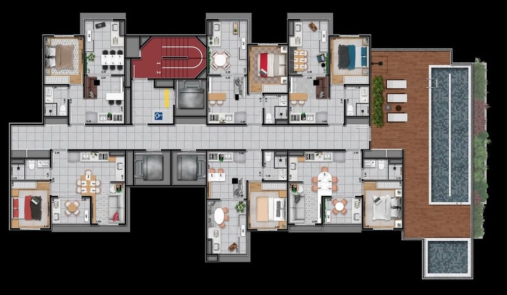 Apartamento, 1 quarto, 43 m² - Foto 23