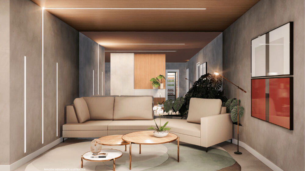 Apartamento, 1 quarto, 43 m² - Foto 2