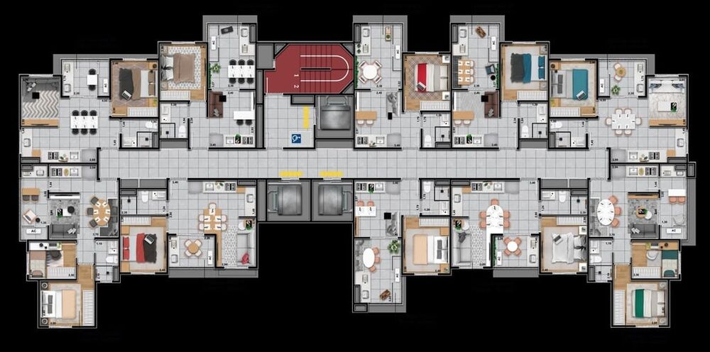 Apartamento, 1 quarto, 43 m² - Foto 24
