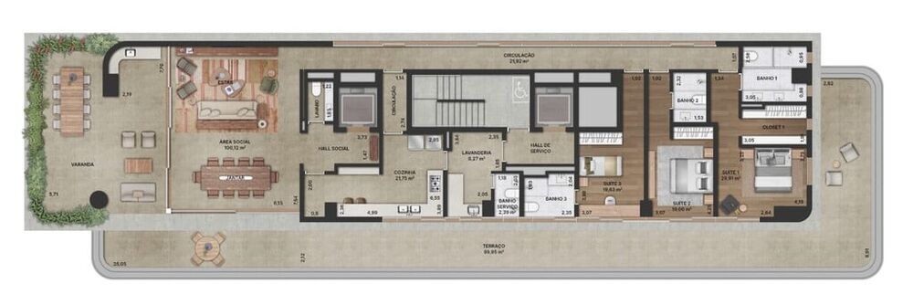 Apartamento, 3 quartos, 277 m² - Foto 16